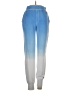 Peace Love World Color Block Blue Sweatpants Size S - photo 1