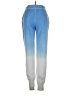 Peace Love World Color Block Blue Sweatpants Size S - photo 2