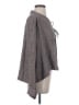 bryn WALKER 100% Linen Houndstooth Gray Long Sleeve Blouse Size S (estimated) - photo 4