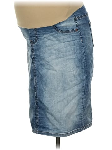Motherhood Denim Skirt (view 1)