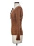 Ann Taylor LOFT Brown Tan Long Sleeve Top Size S - photo 5