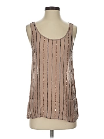 Michael Stars Sleeveless Silk Top (view 1)