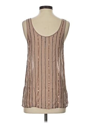 Michael Stars Sleeveless Silk Top (view 2)