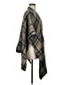 Woolrich 100% Acrylic Checkered-gingham Plaid Gray Kimono One size - photo 4