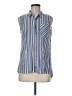 Eden & Olivia 100% Polyester Blue Sleeveless Blouse Size M - photo 1