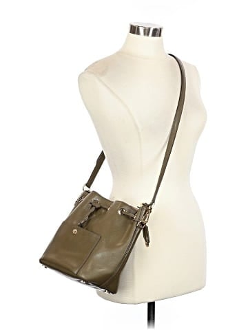 MICHAEL Michael Kors Leather Bucket Bag (view 2)