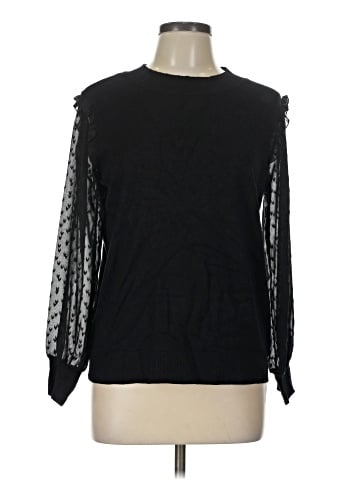 Indigo Rose Pullover Sweater (view 1)