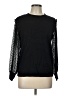 Indigo Rose Black Pullover Sweater Size L - photo 1