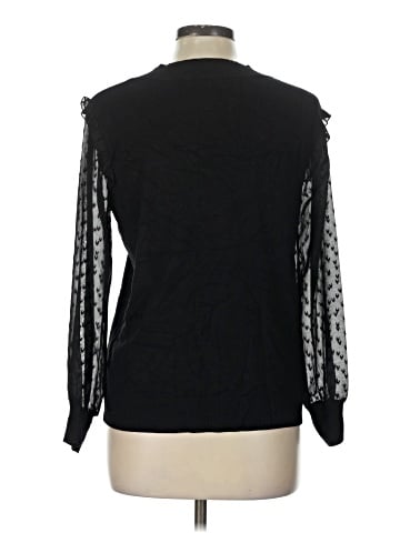 Indigo Rose Pullover Sweater (view 2)