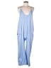 Unbranded Solid Blue Jumpsuit Size M - photo 1