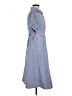 Unbranded 100% Polyester Blue Casual Dress Size M - photo 4