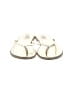 Bebe Ivory Flip Flops Size 7 - photo 2