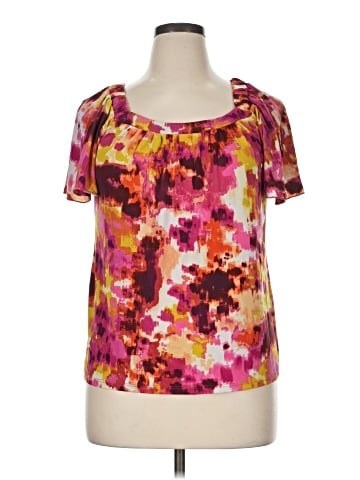 AB Studio Short Sleeve Blouse (view 1)