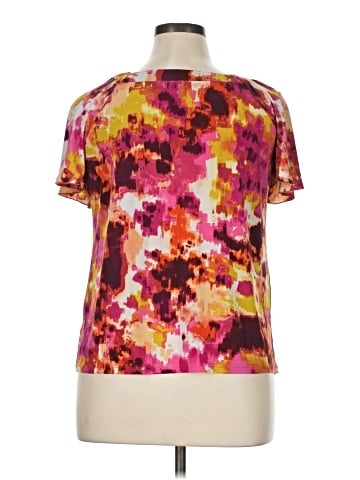 AB Studio Short Sleeve Blouse (view 2)