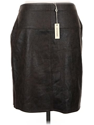 Max Studio Faux Leather Skirt (view 2)