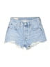 Levi's Blue Denim Shorts Size 26 waist - photo 1