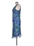 Be Smart 100% Polyester Tropical Blue Cocktail Dress Size 13 - photo 5