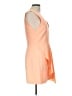 Alice + Olivia 100% Polyester Solid Orange Cocktail Dress Size 10 - photo 4