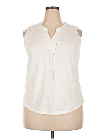 St. John's Bay Sleeveless Blouse (view 1)