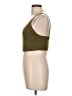 Alice + Olivia Green Sleeveless Top Size L - photo 5