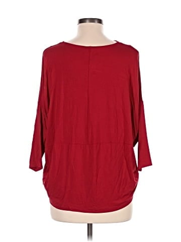 Zara W&B Collection 3/4 Sleeve Top (view 2)