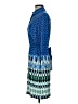 Ali Ro Print Blue Cocktail Dress Size 2 - photo 5