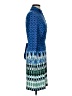Ali Ro Print Blue Cocktail Dress Size 2 - photo 4