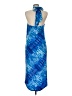 Venus Tie-dye Blue Cocktail Dress Size M - photo 2
