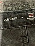 Old Navy Stars Black Denim Shorts Size 12 - photo 3