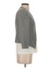 Express Chevron-herringbone Gray Blazer Size 2 - photo 4