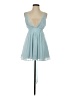 Michael Costello X Revolve 100% Polyester Blue Cocktail Dress Size S - photo 1