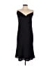 Double Zero 100% Polyester Solid Black Cocktail Dress Size L - photo 1