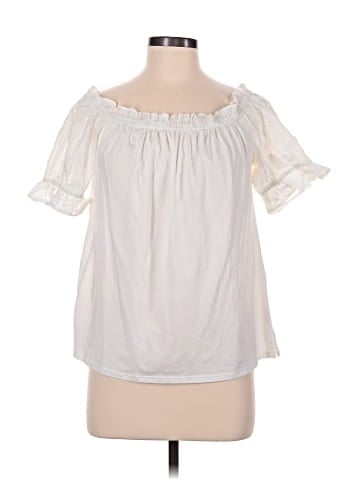One September Short Sleeve Blouse (view 1)