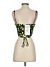 Wildfang Yellow Black Sleeveless Blouse Size XS - photo 2