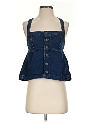 American Eagle Outfitters Sleeveless Button-Down Shirt (view 1)