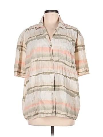 French Connection Short Sleeve Blouse (view 1)