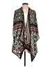 Maurices 100% Polyester Black Poncho Size Sm - Med - photo 1
