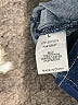 Pretty Damage Blue Long Sleeve Blouse Size L - photo 8