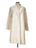 Zara Solid Ivory Coat Size L - photo 1