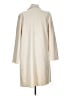 Zara Solid Ivory Coat Size L - photo 2