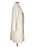 Zara Solid Ivory Coat Size L - photo 4