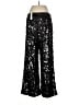 J.Crew Collection 100% Polyester Stars Black Casual Pants Size M - photo 2