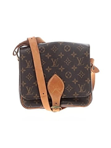 Louis Vuitton Vintage Monogram Canvas Cartouchiere MM Messenger (view 1)