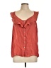 Harve Benard Orange Sleeveless Blouse Size L - photo 1