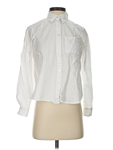 Ann Taylor LOFT Long Sleeve Button-Down Shirt (view 1)