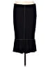 Express Solid Black Formal Skirt Size M - photo 1