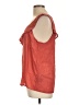 Harve Benard Orange Sleeveless Blouse Size L - photo 5