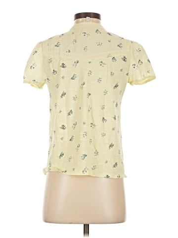 Lucky Brand Short Sleeve Blouse (view 2)