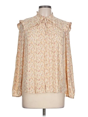 Maje Long Sleeve Blouse (view 1)