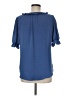 Tamara H. 100% Polyester Blue Short Sleeve Blouse Size M - photo 2